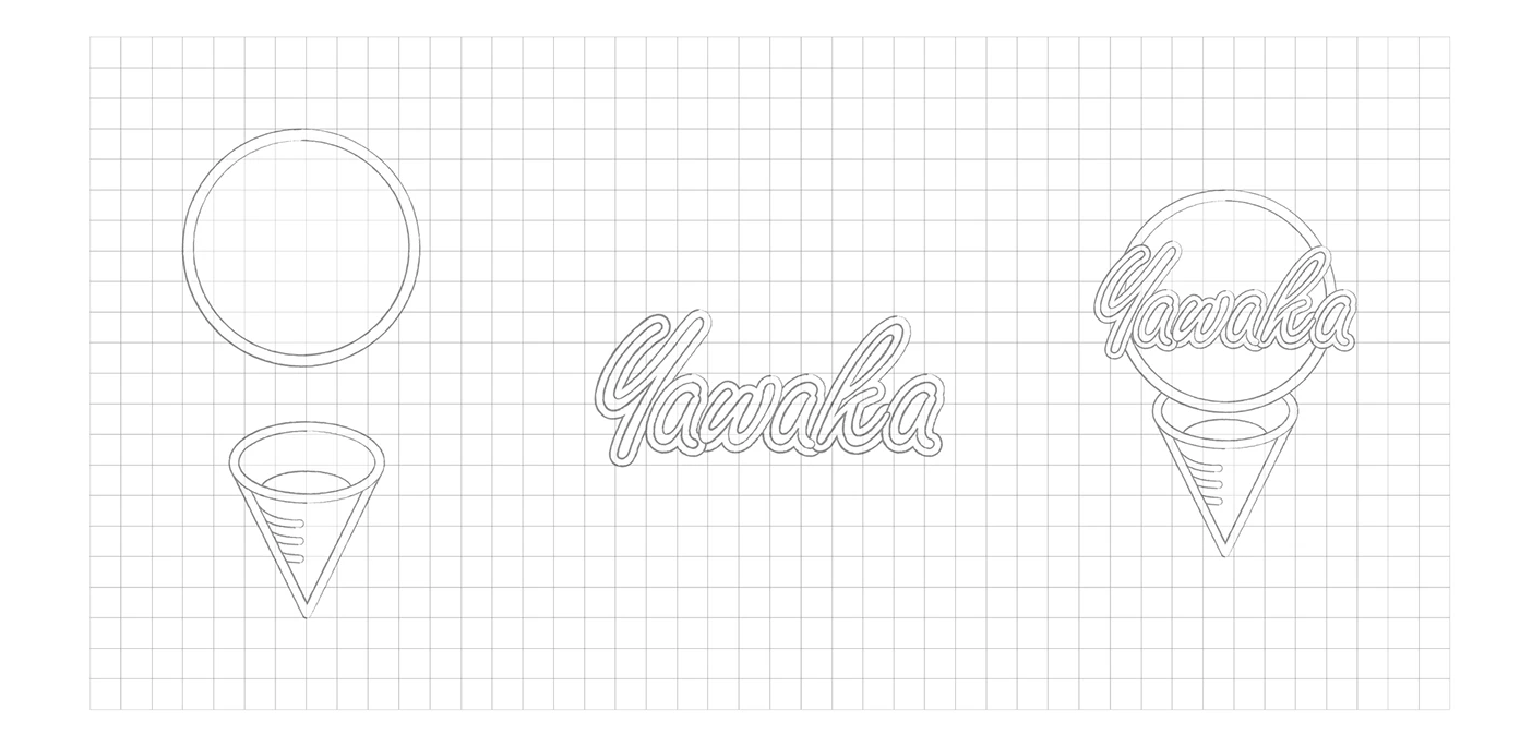 Yawaka brand identity