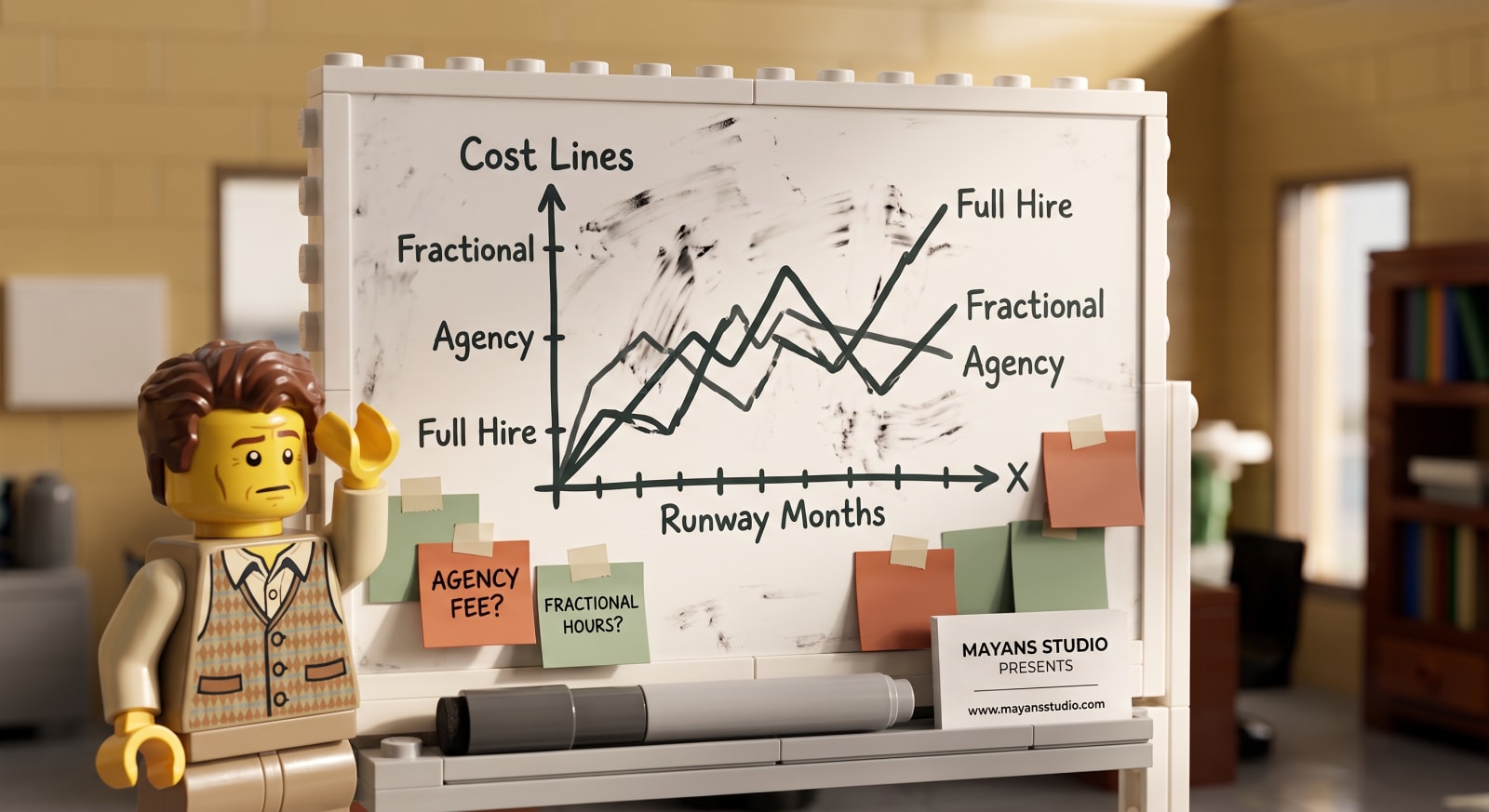 Fractional, Agency, or a Hire: A Startup Cost Breakdown