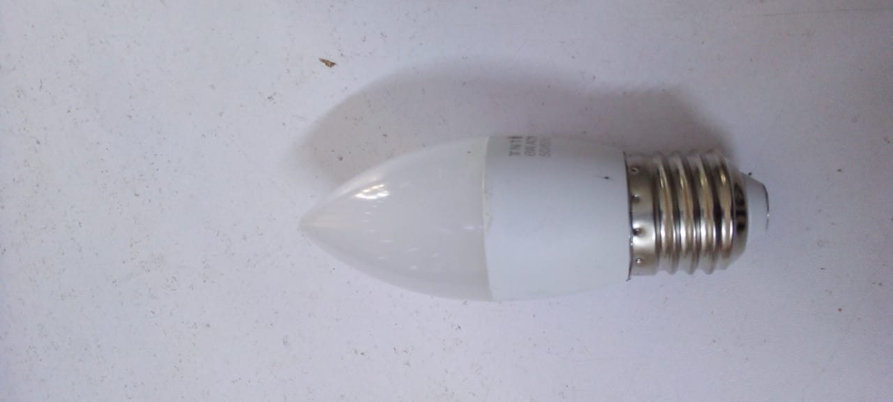 LED Illuminant Candle 6W Matte Economy Lamp Warm White