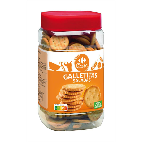 Galletas saladas Carrefour Classic 350g