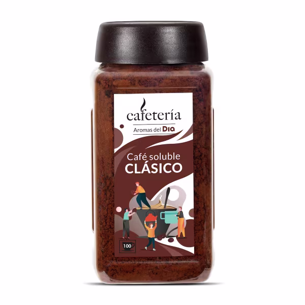 Café soluble clásico Dia Cafetería 200g