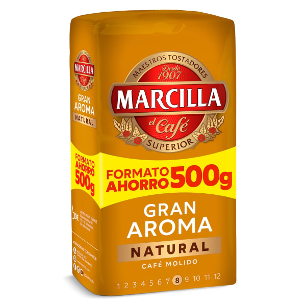Café molido natural Marcilla 500g