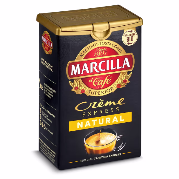 Café molido natural créme express Marcilla 250g