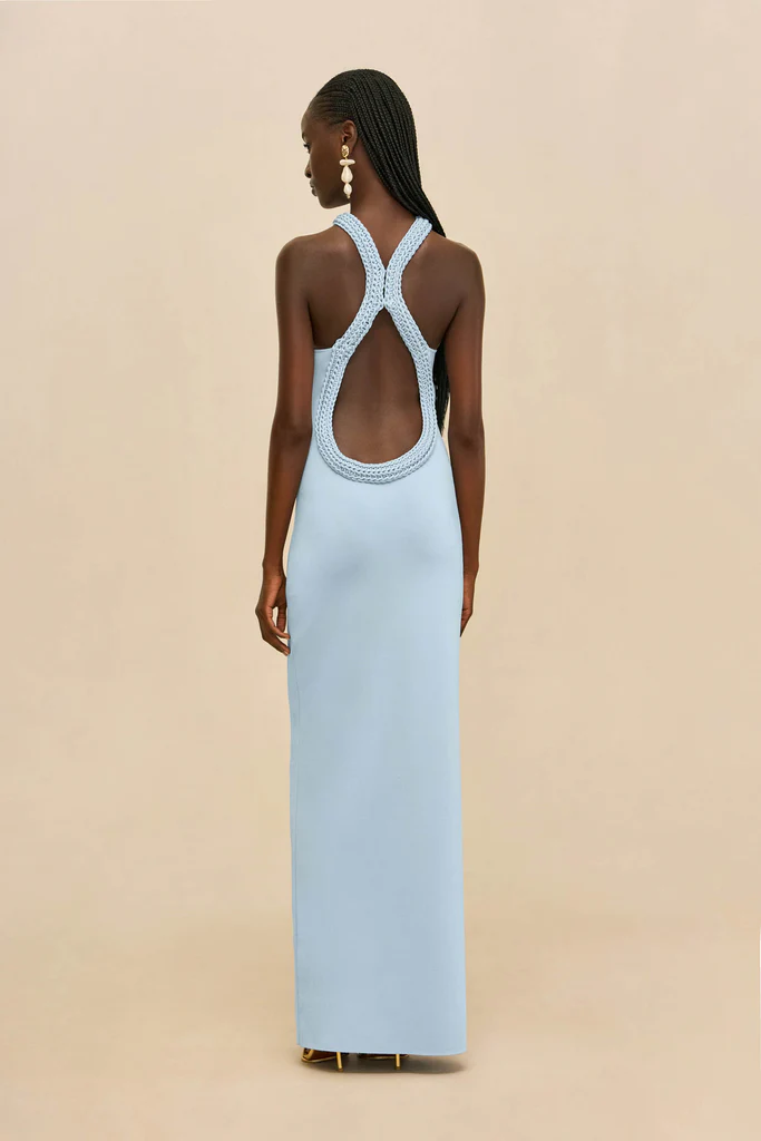 rustic wedding dress guest — Cult Gaia Cassidy Knit Gown – Coastal