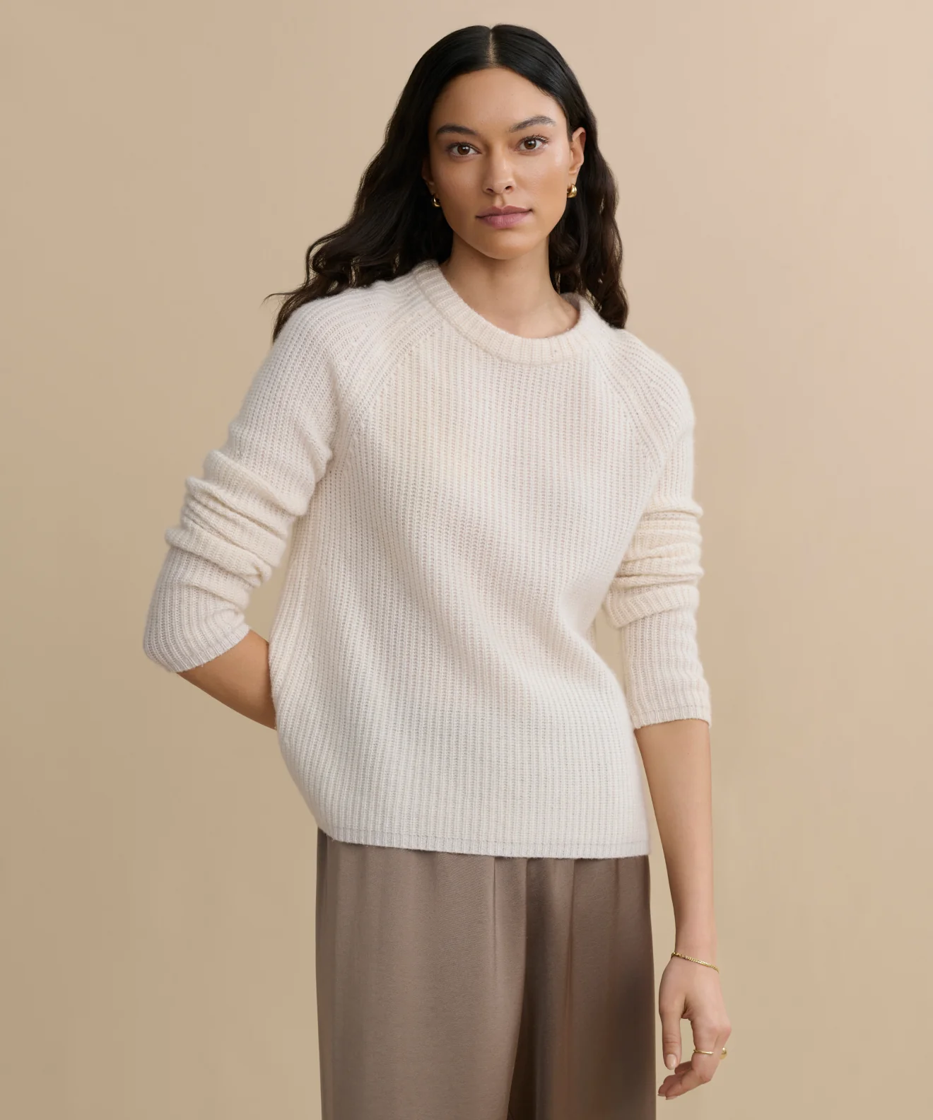 Cashmere Fisherman Sweater