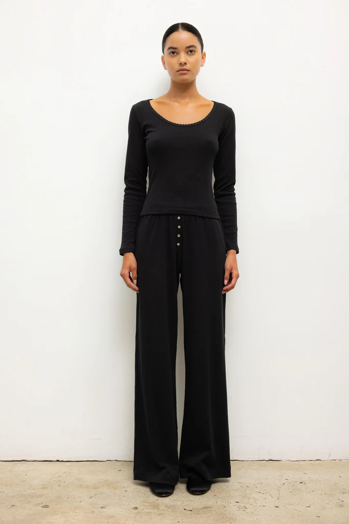 Pointelle Boxer Pant