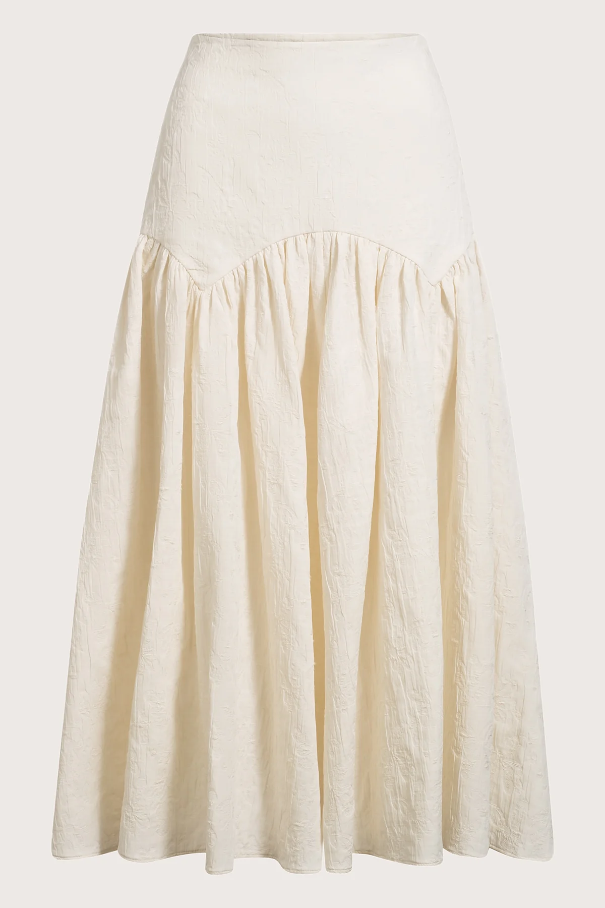 summer capsule wardrobe — the only pieces you need outfit — Merlettenyc Maree Skirt in Cream