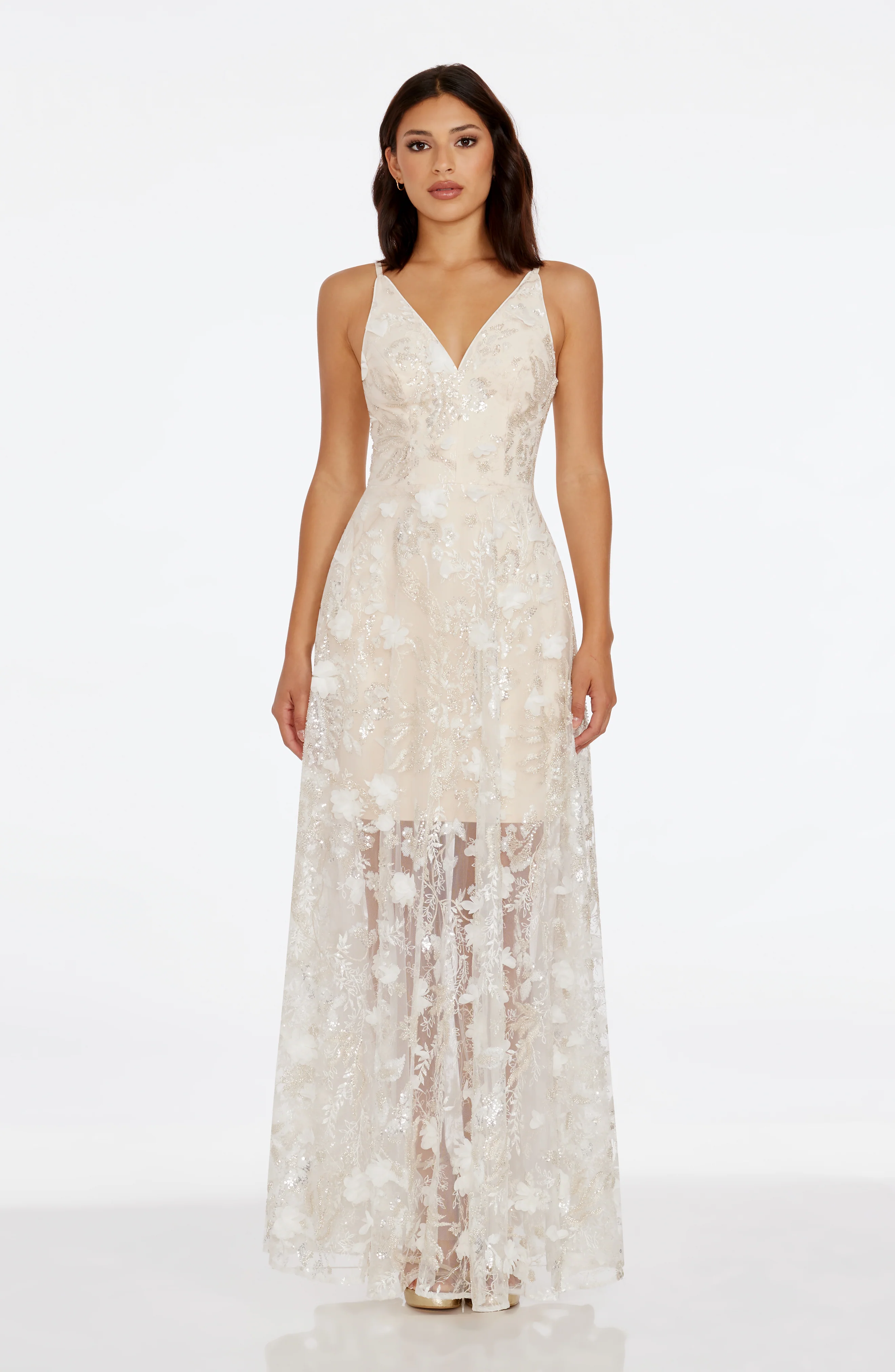 a bridal shower as a guest outfit — Dress The Population Sidney Dress