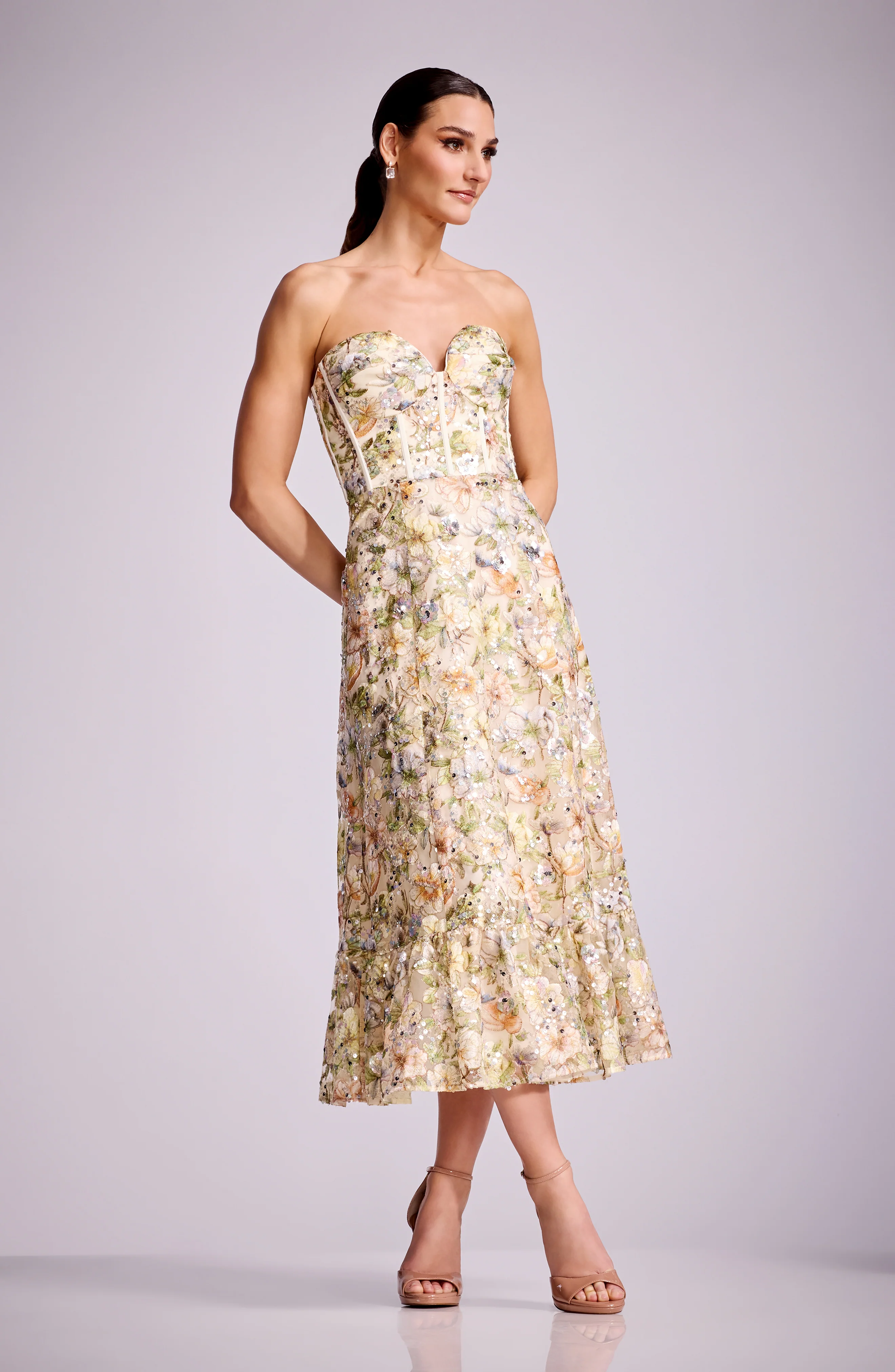 a bridal shower as a guest outfit — Dress The Population Carina Dress