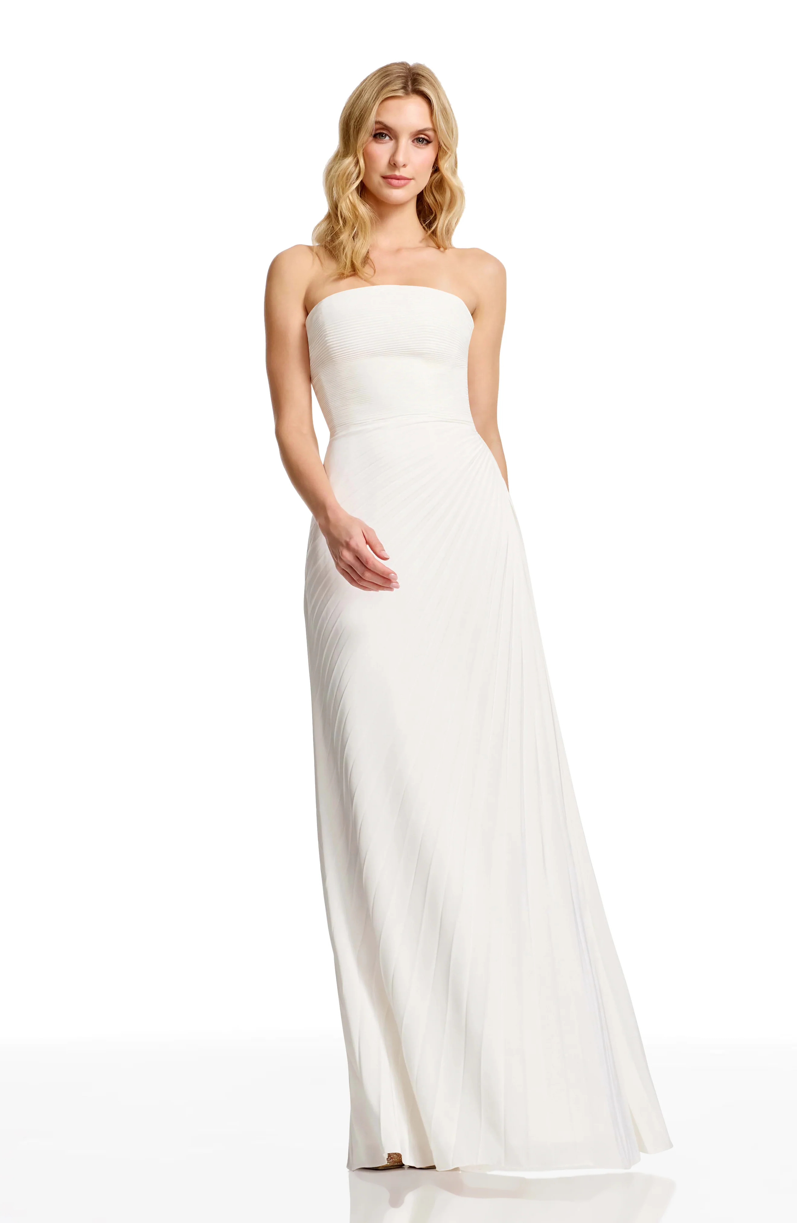 white spring dresses — Dress the Population Kinley Dress