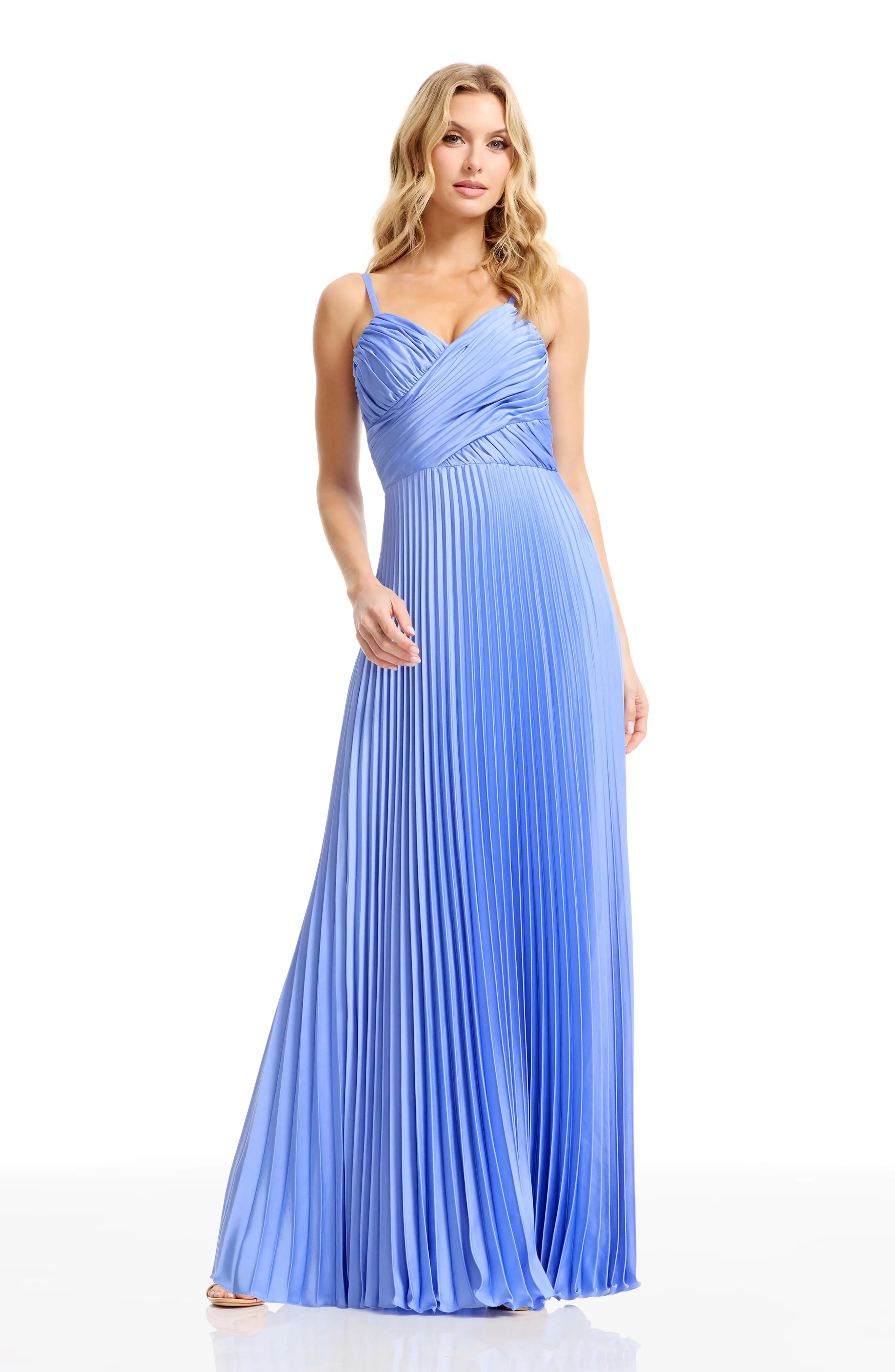 blue wedding guest dress — Dress The Population Aspen Dress