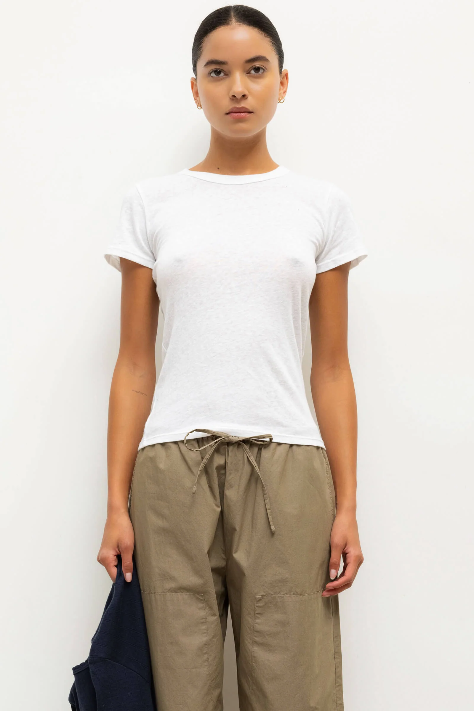 summer outfits for women — Leset Laura Slim Fit Tee