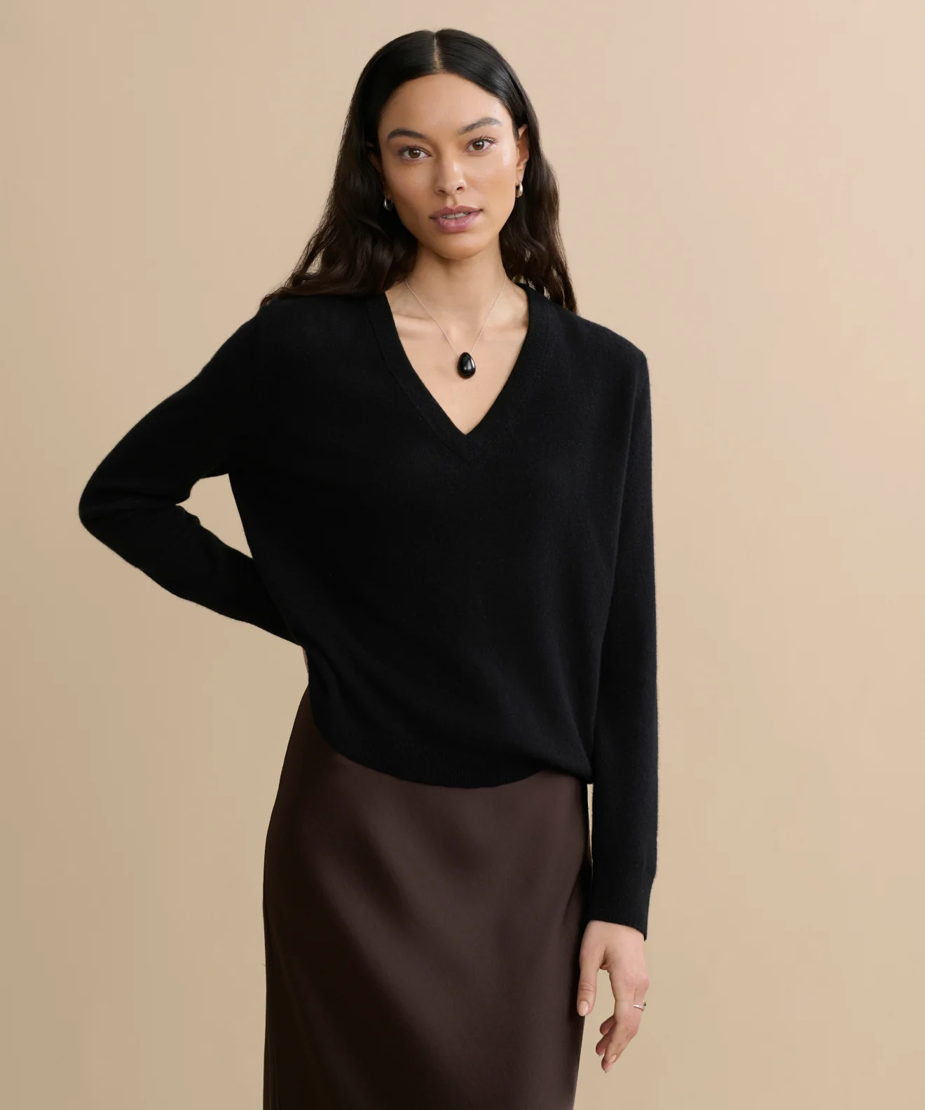 paris in the fall outfit — Jenni Kayne Flynn Cashmere Sweater