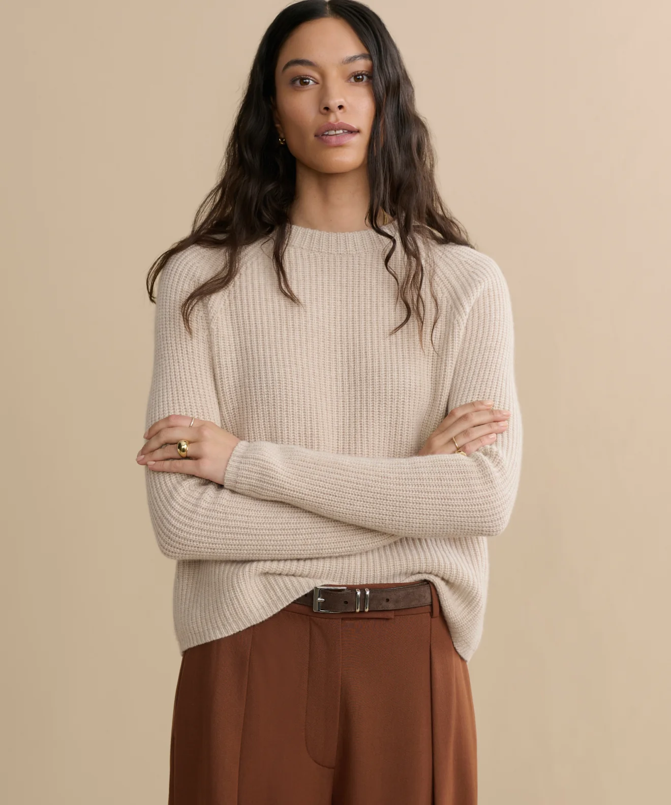 Cashmere Fisherman Sweater