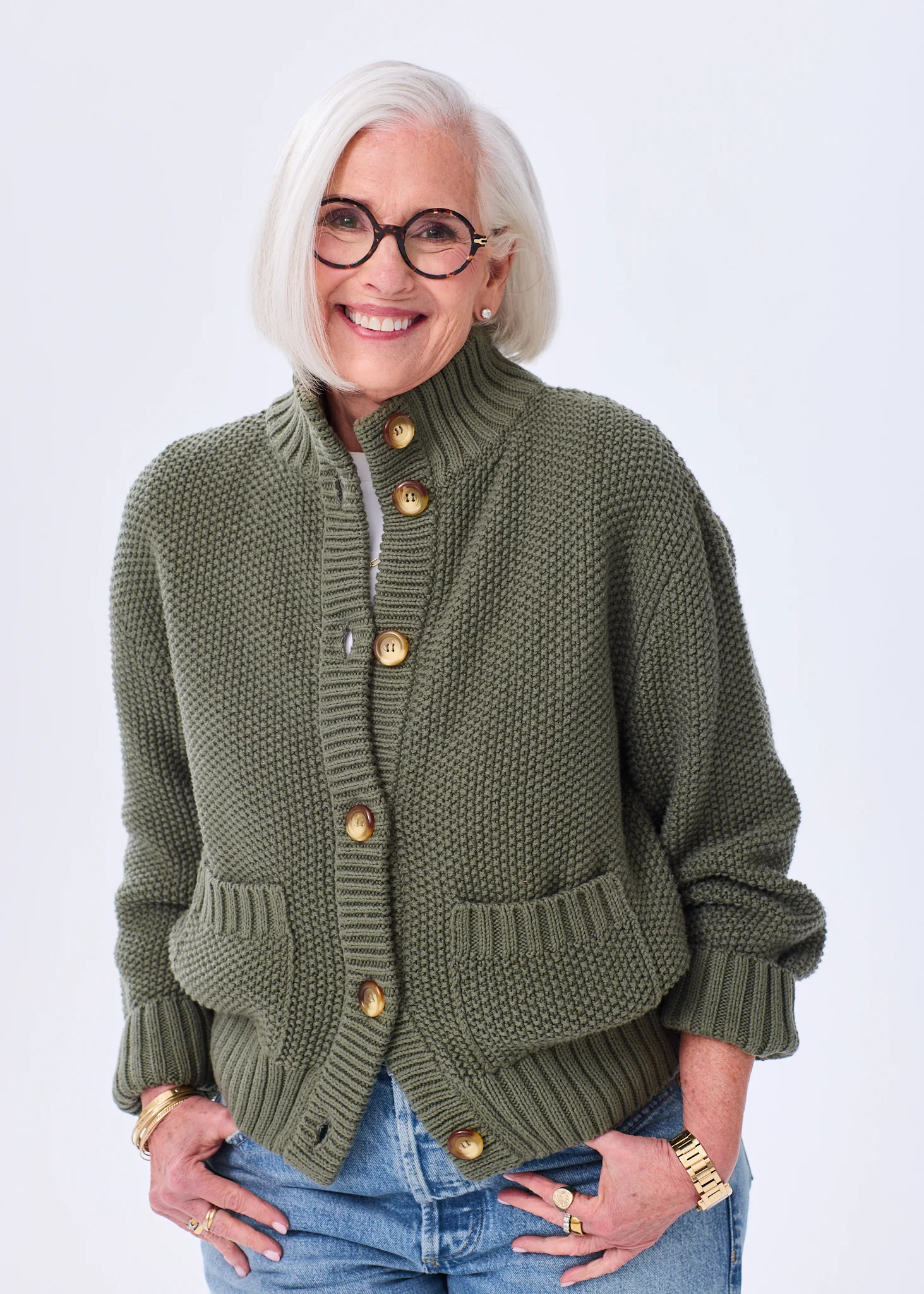 spring jackets outfit — Alice Walk The Cotton Sweater Jacket