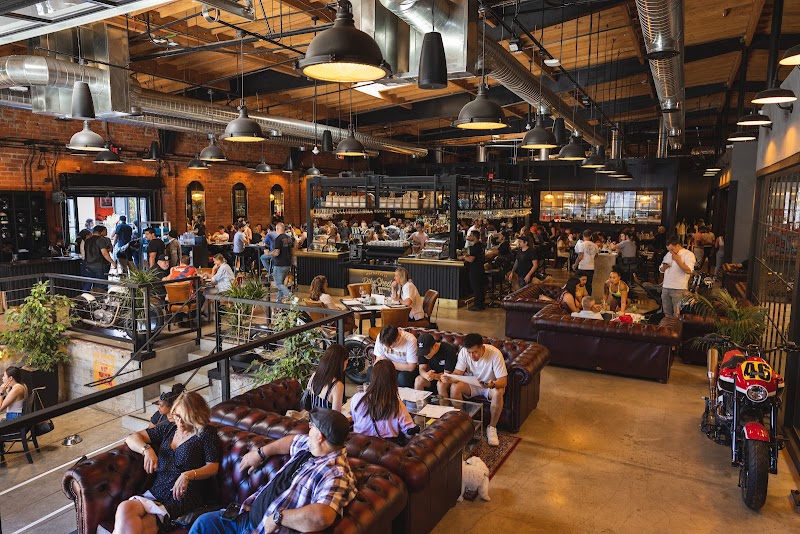 Private dining at Bike Shed Moto in Los Angeles
