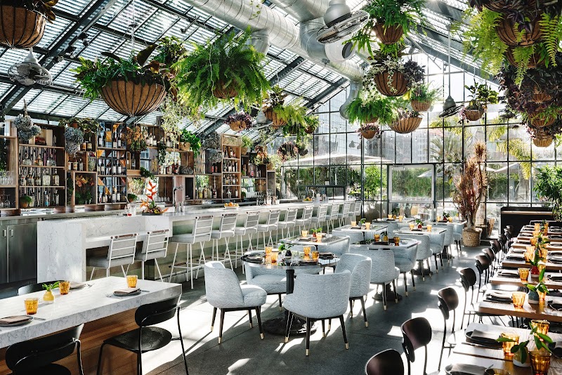 Private dining at Openaire in Los Angeles