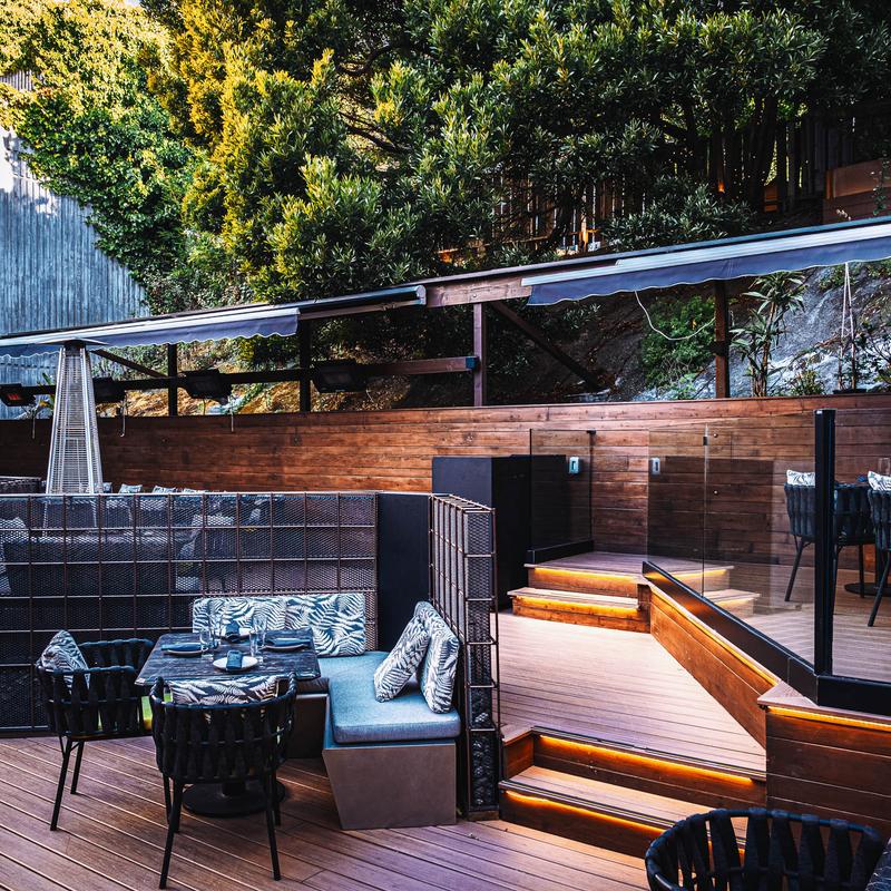 Exterior of Blue Whale Restaurant & Lounge