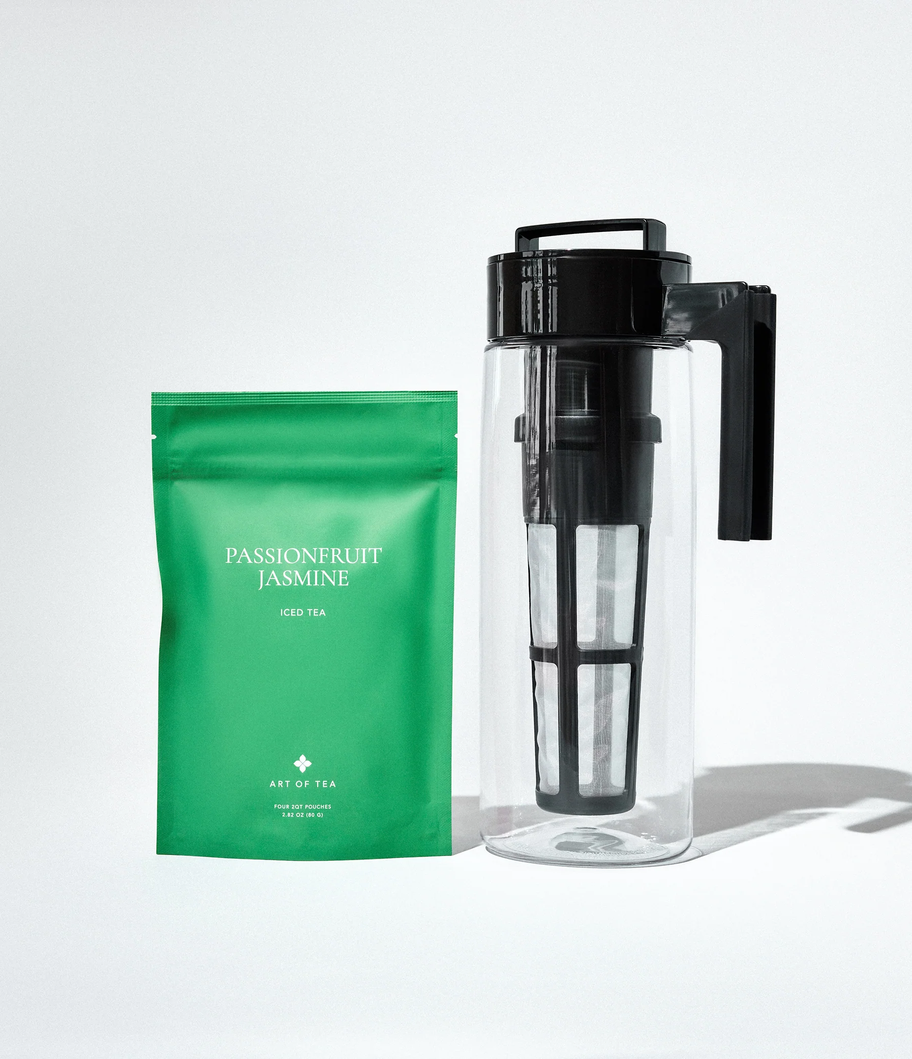 gifts for hockey players — Art Of Tea 2 QT Iced Tea Kit Passionfruit Jasmine Iced Tea