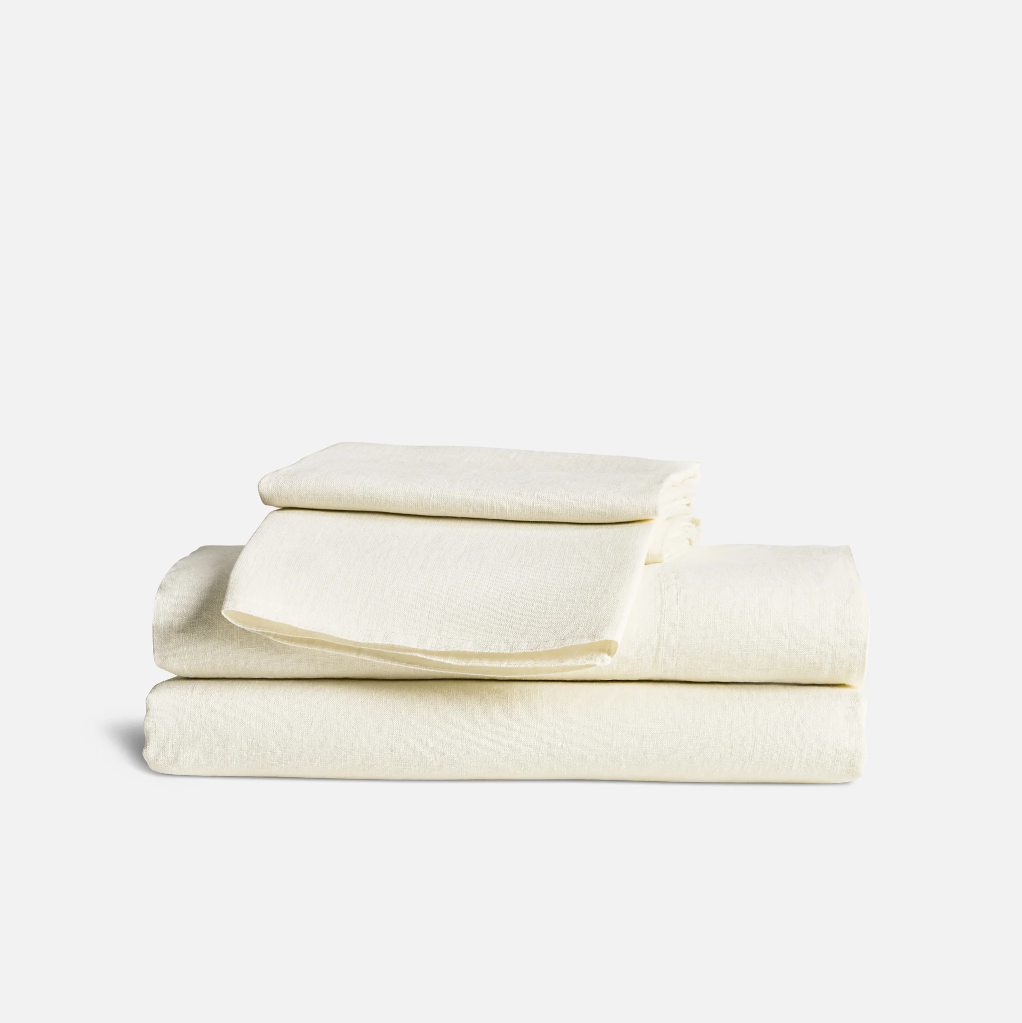 gifts for rock climber — Brooklinen Washed European Linen Core Sheet Set