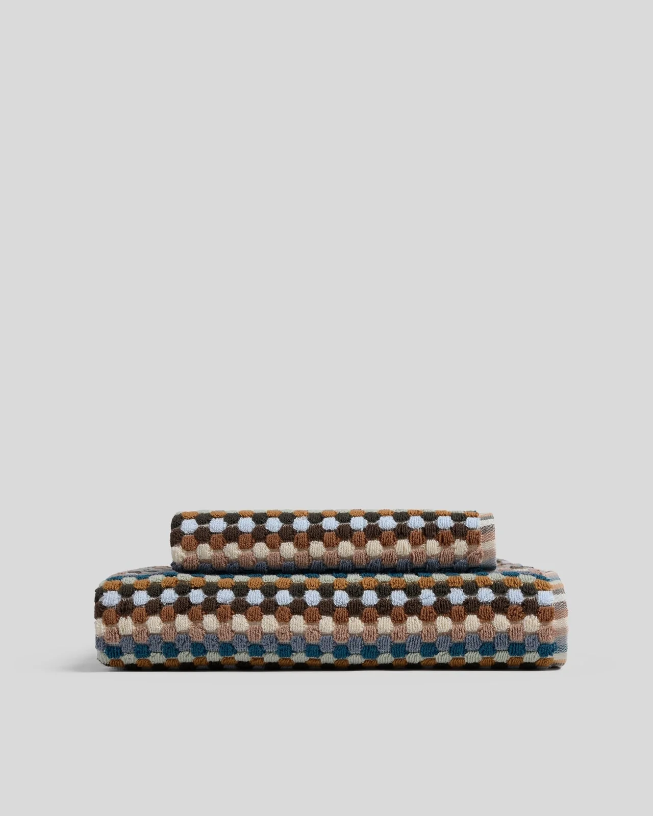 retirement gifts for men — Parachute Home Organic Cotton Mosaic Towels (Multi)