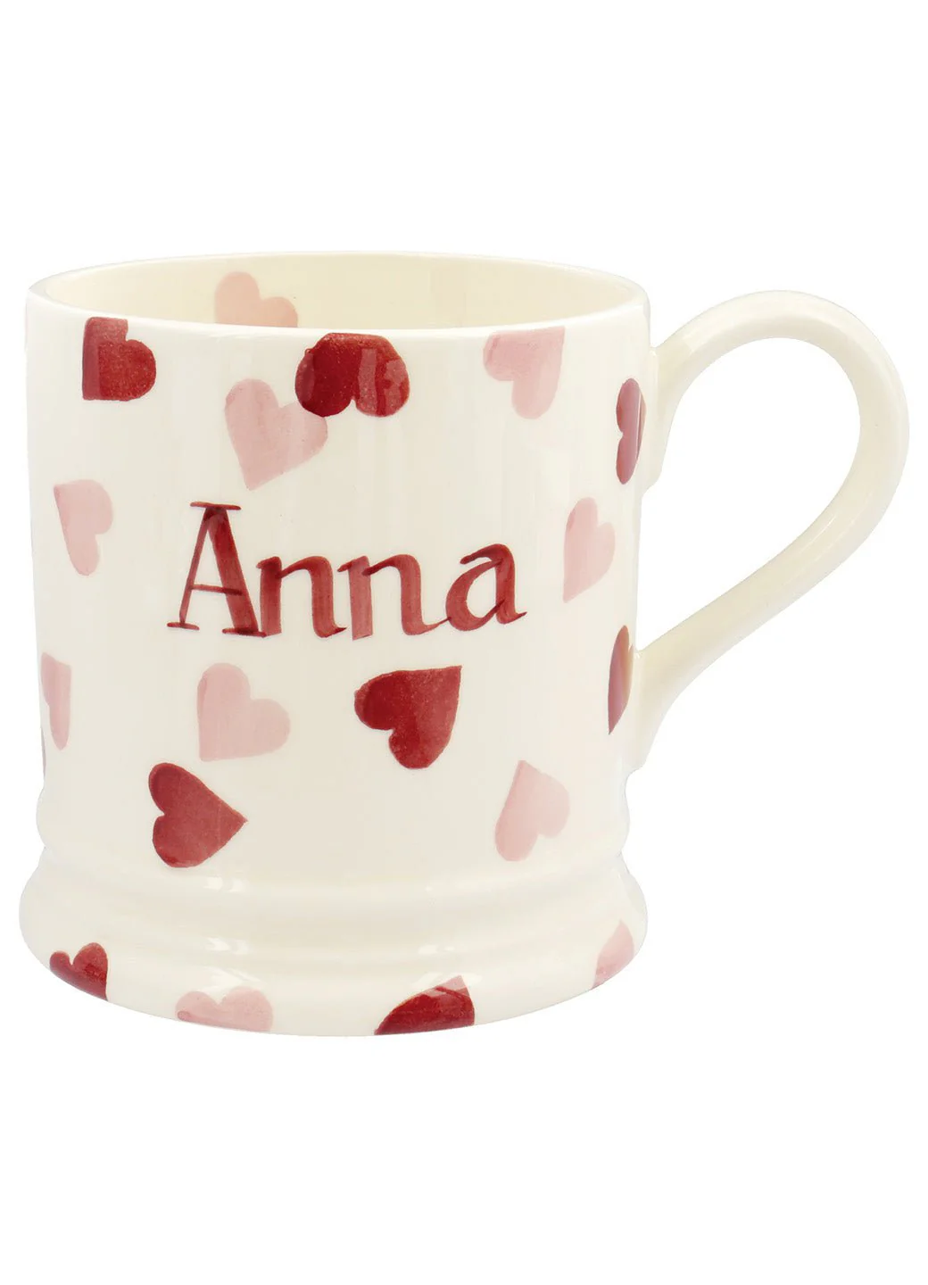 unique gifts for girlfriend — Emma Bridgewater Personalised Pink Hearts Large Mug