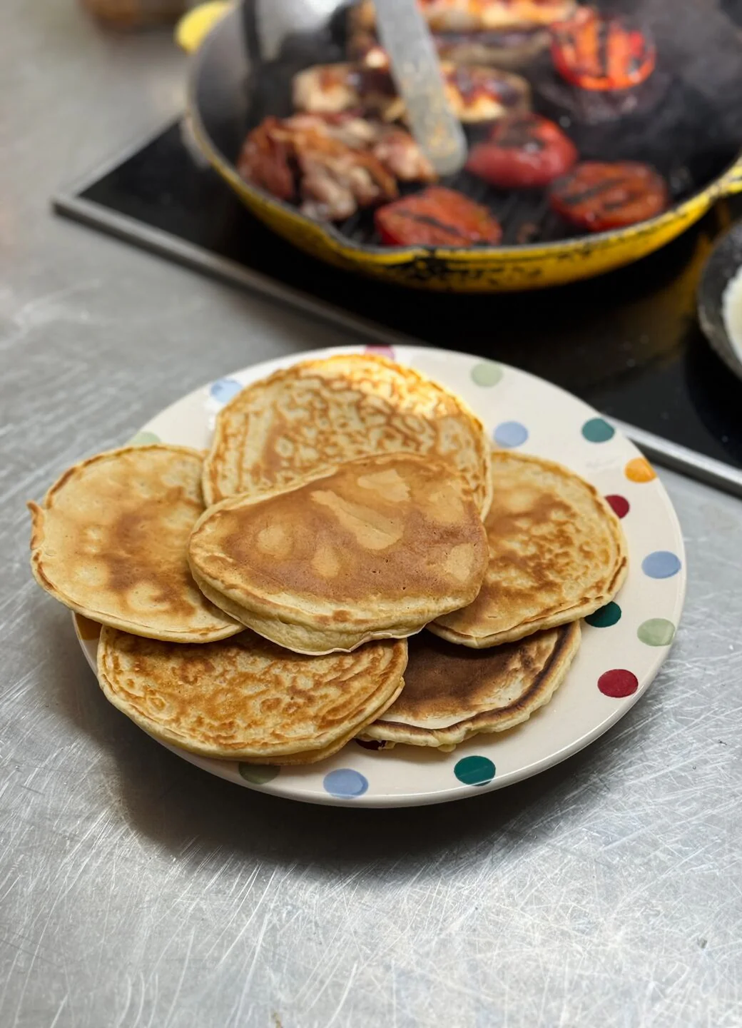 nautical gifts — Emma Bridgewater Polka Dot Medium Dinner Plate, 8.5 Inch