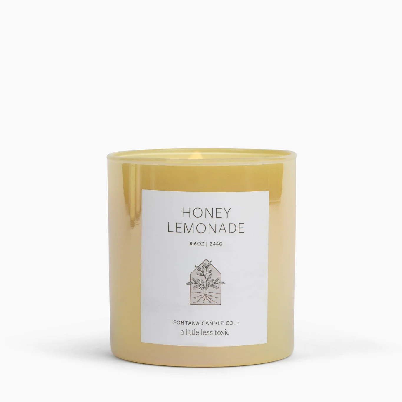 anniversary gifts for her by year — Fontana Candle Company A Little Less Toxic x Fontana Honey Lemonade Candles