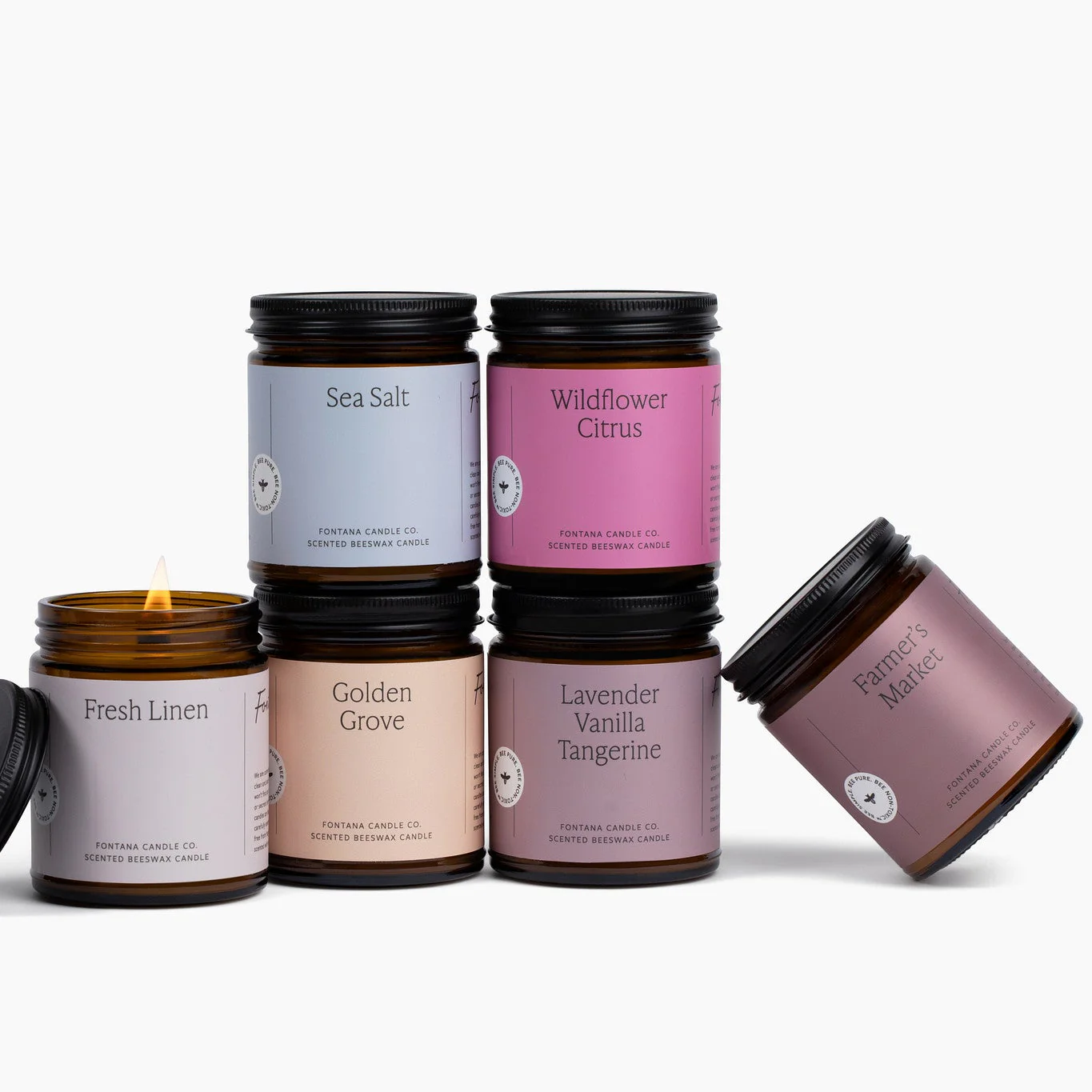 gifts for wife birthday — Fontana Candle Company Spring Has Sprung Jar Candle Bundle