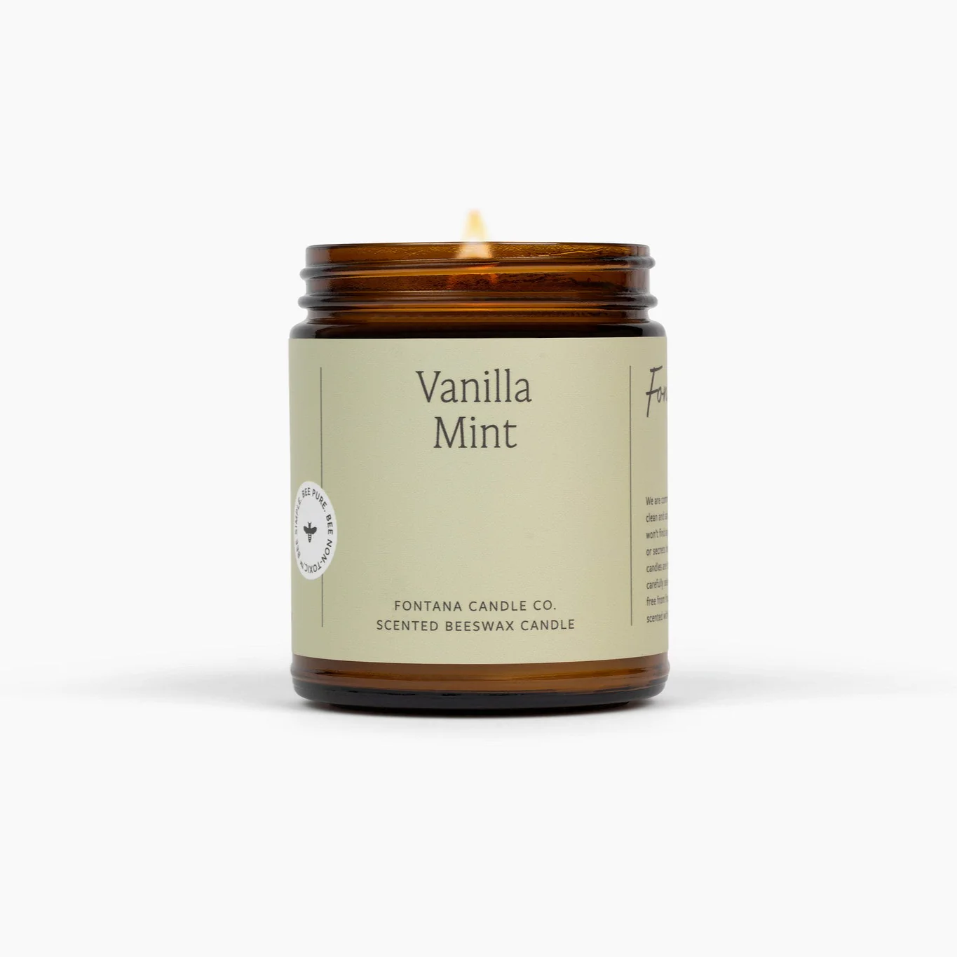 gifts for personal trainers — Fontana Candle Company Vanilla Mint Jar Candle