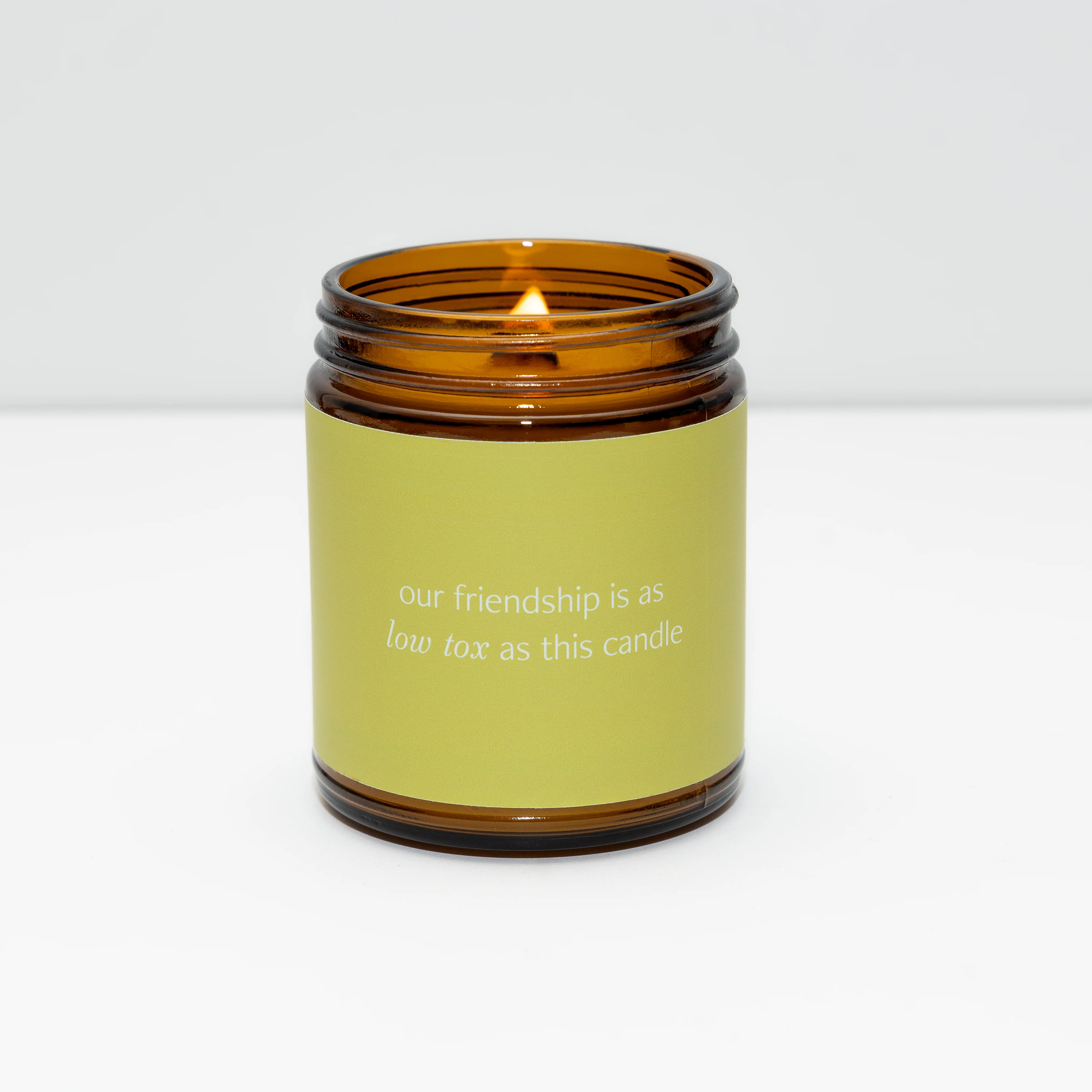 Low Tox Friendship Jar Candle