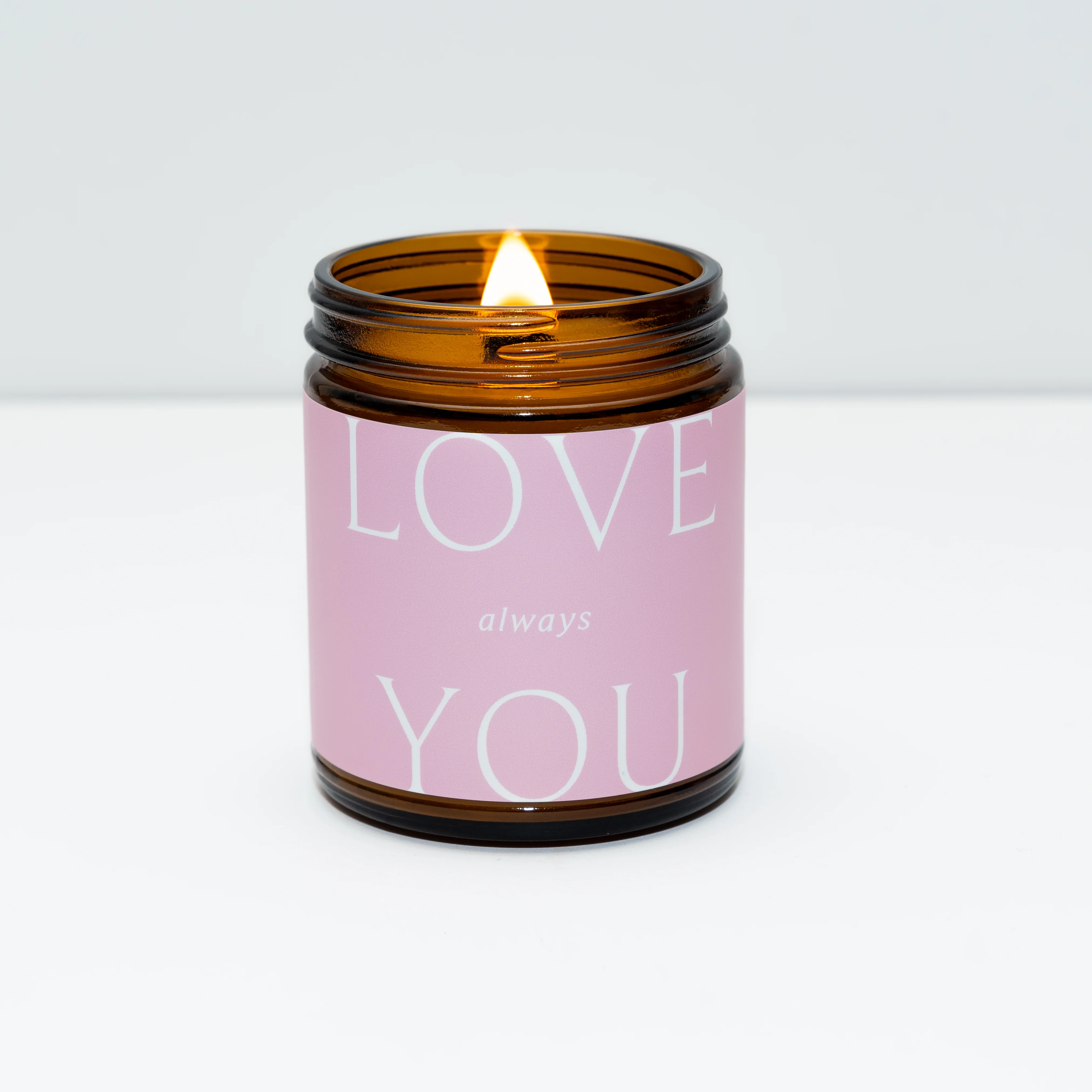 engagement gifts for couples — Fontana Candle Company Love You Jar Candle
