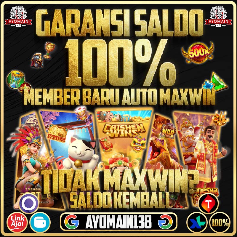 AYOMAIN138: Daftar Situs Judi Slot Gacor Malam Ini Terbaik Gampang Menang