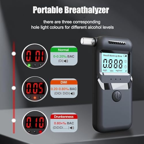 Vue 3 de Ethylotest Electronique Ethylotest Professionnel