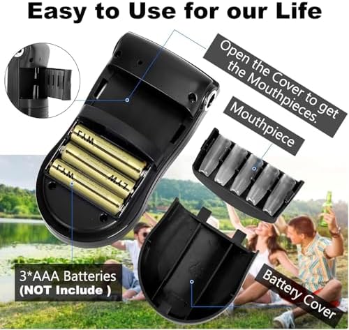 Vue 4 de Alcootest Ethylotest Electronique Portable