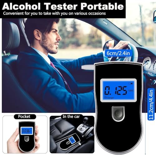 Vue 6 de Alcootest Ethylotest Electronique Portable