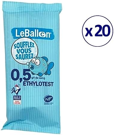 Vue 4 de Ethylotest Norme Nf Gl