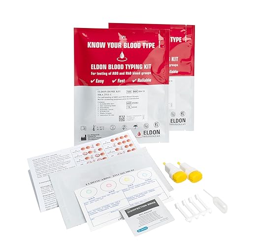 Pack Eldoncard Blood Type
