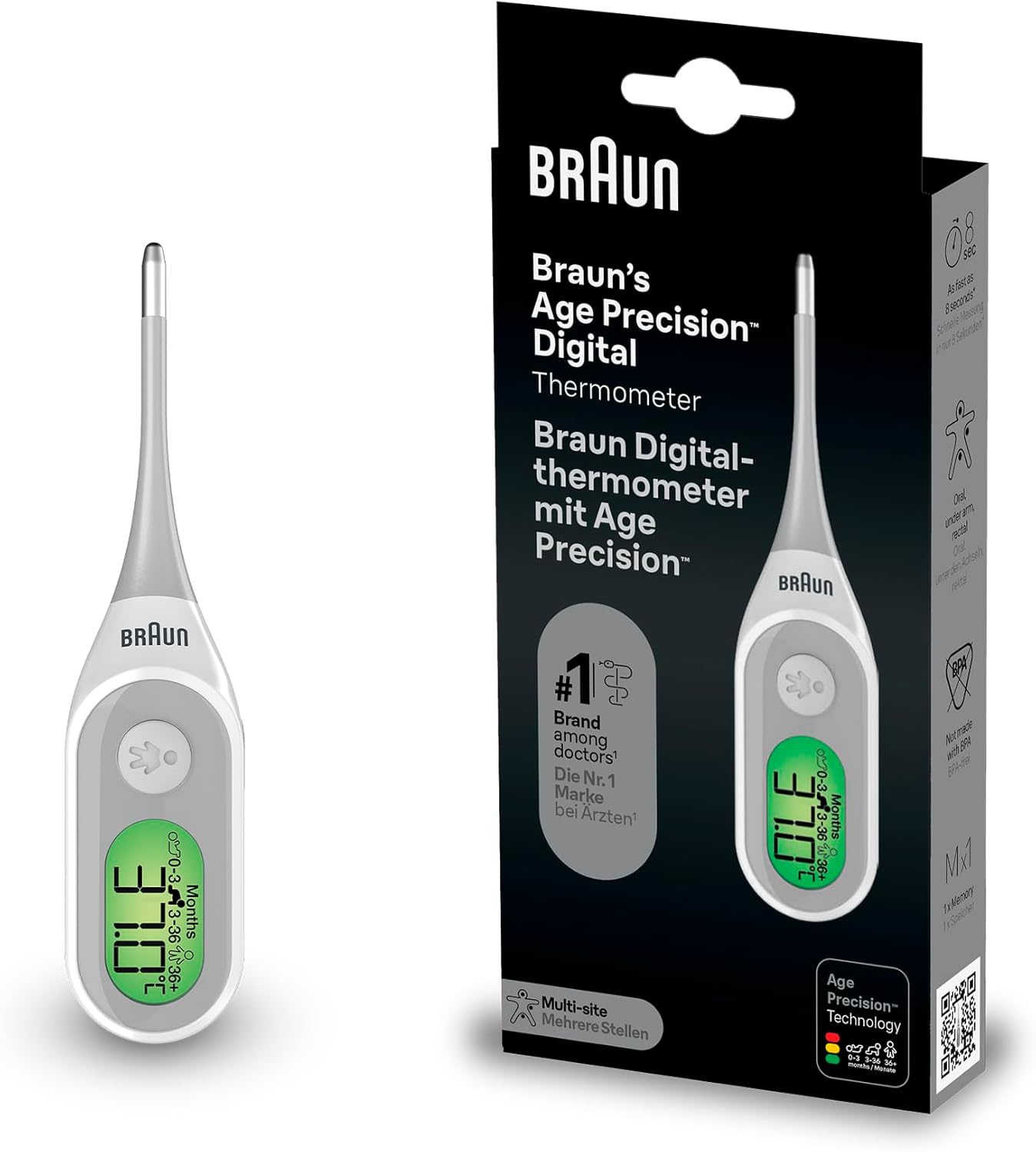 Braun Age Precision Thermometre