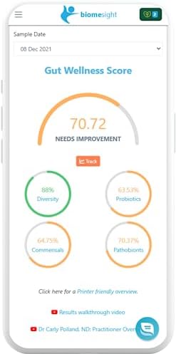 Vue 2 de Biomesight Test De Microbiome