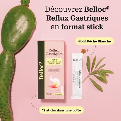 Vue 2 de Belloc Reflux Gastriques Sticks