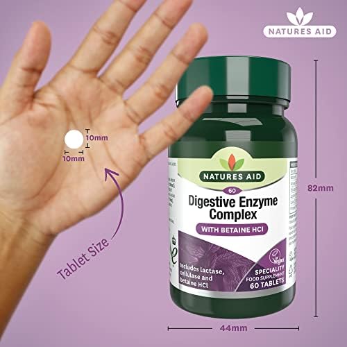 Vue 3 de Natures Aid Complexe Denzymes