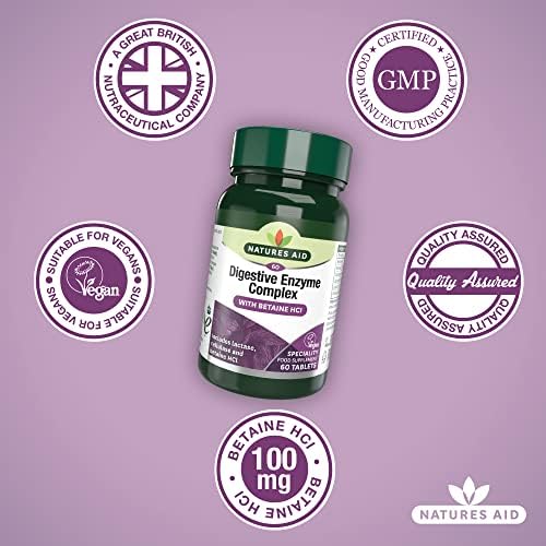 Vue 4 de Natures Aid Complexe Denzymes