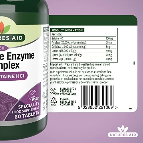 Vue 6 de Natures Aid Complexe Denzymes