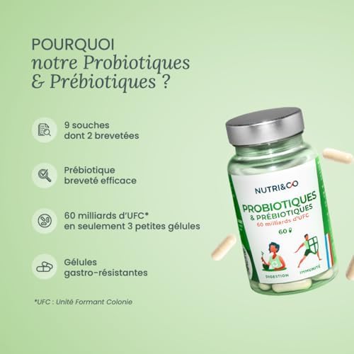 Vue 2 de Nutri Co Probiotique Flore