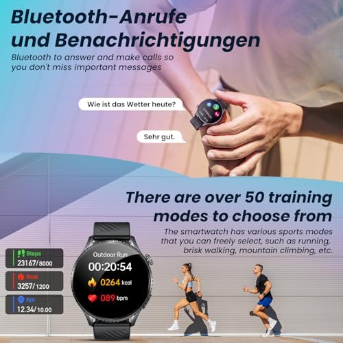 Vue 5 de Montre Connectee Homme Ecg