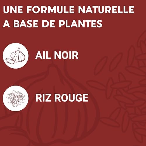 Vue 3 de Formule Cholesterol Ail Noir