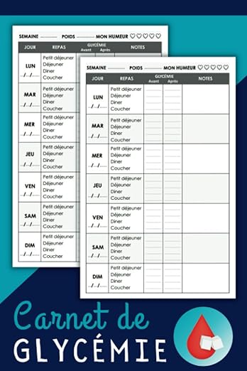 Carnet De Glycemie Carnet