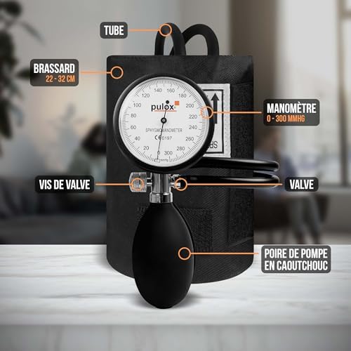 Vue 2 de Pulox Tensiometre Manuel Sphygmomanometre