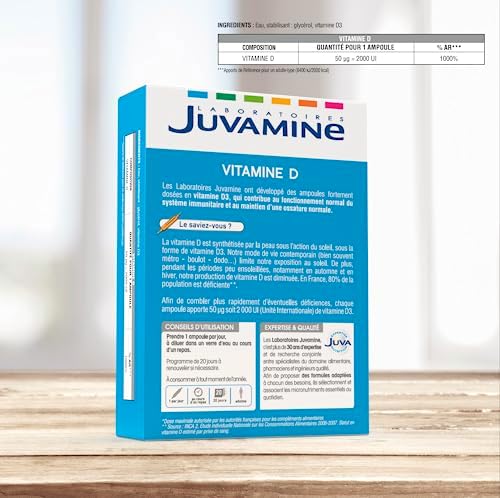 Vue 2 de Juvamine Immunite Vitamine